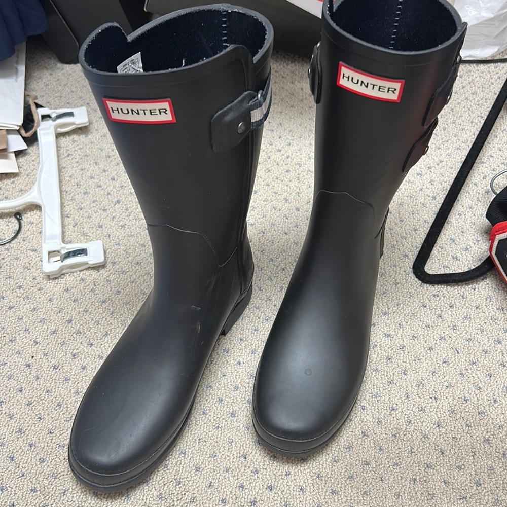 Brand new hunter rain boots